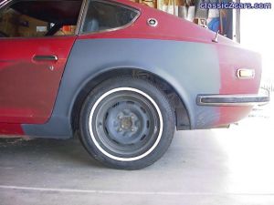 1973 240Z wheel arch repair