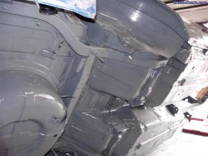 Z CAR Undercarriage with POR 15 Sealer Coat