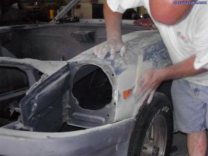 Z Car getting its Paint and Body Makeover