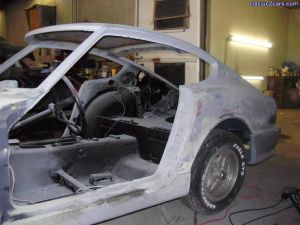 Z Car getting its Paint and Body Makeover