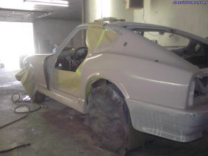 Z CAR Getting its Paint and Body Makeover