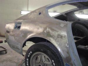 Z CAR Getting its Paint and Body Makeover