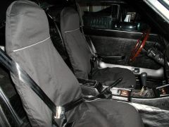 MSA Seat Belts - Z Retros w/Shoulder Harness & MSA Seat Covers