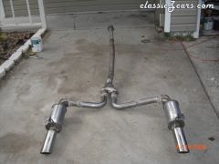 custom dual exhaust