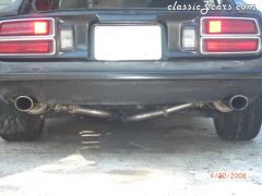 custom dual exhaust