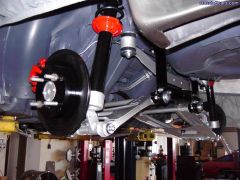 Z Cars Rear Suspension Being Assembled