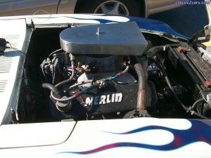 Big Block Chevy in Z Drag Car (Engine)