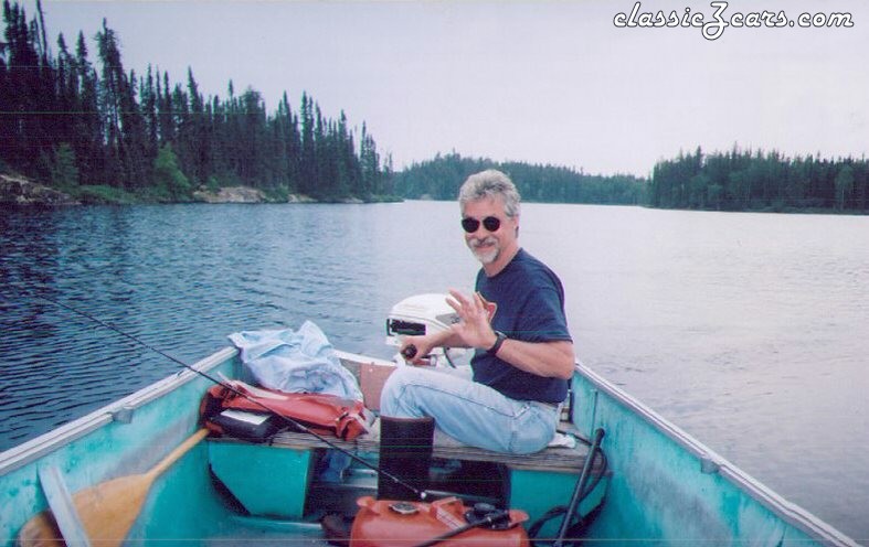 saskatchewan, me in boat