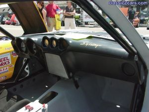 Fiberglass dash