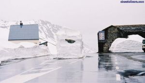 french boarder in the alps