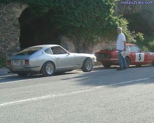 dust coated car