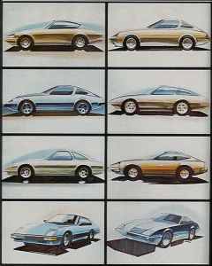 Original Zcar Concept Sketches