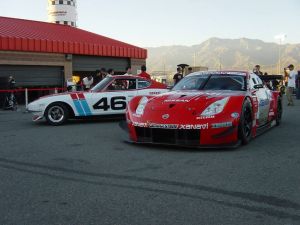 Ron Carter's BRE replica and the Xanavi Nismo Z