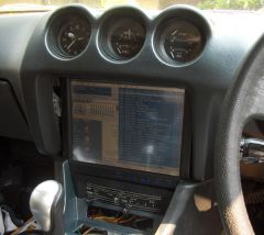 Drivers view of screen