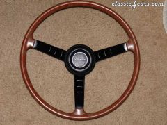 Restored Series 1 steering wheel