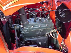 Datsun Firetruck Engine