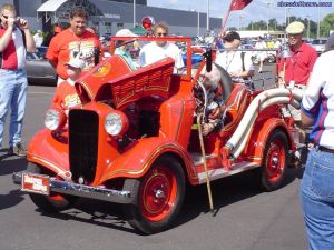 Mr. K Diggin' the Firetruck! 2