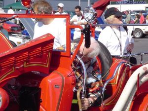 Mr. K Diggin' the Firetruck! 3