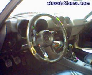 dont notice the steering wheel:D