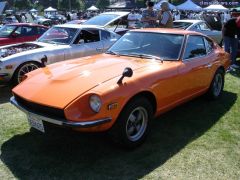 nice orange 240z