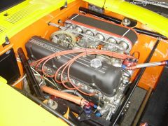 It amazed me how clean all of the Z racer engine compartments were