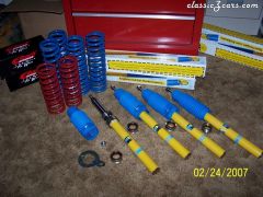 Bilstein Shock & Eibach Springs