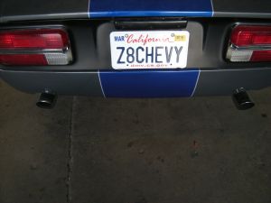 1971 240Z Plate