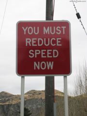 Street sign from New Zealand