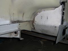 left corner before repair