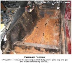 Terminal Floorpan Rust