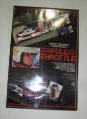 Paul Newman 'Full Throttle' poster