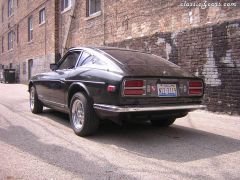 Finally finished the initial fitting of the 240z bumpers...the rear is a li