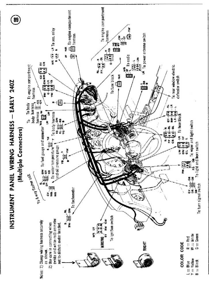 Need Series 1 Radio Wiring Pictures - Interior - The Classic Zcar Club