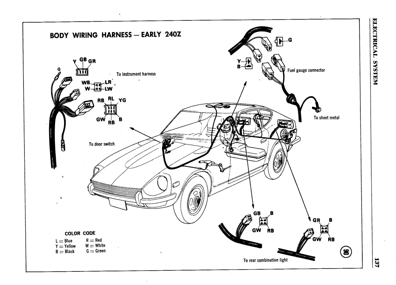 Diagram or Schematic for 1971 240Z ? - Open S30 Z Discussions - The