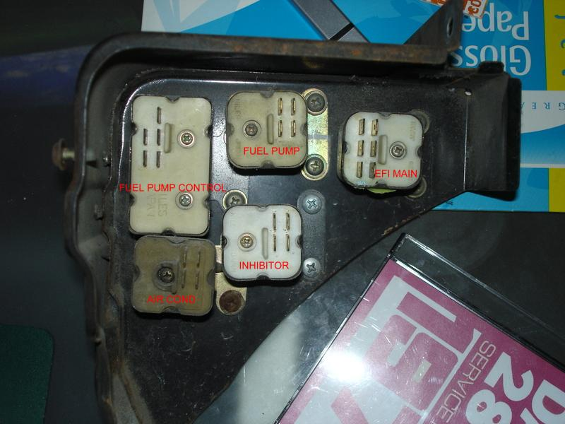 1978 Z - Fuel Pump Control Relay - Fuel Injection - The Classic Zcar Club