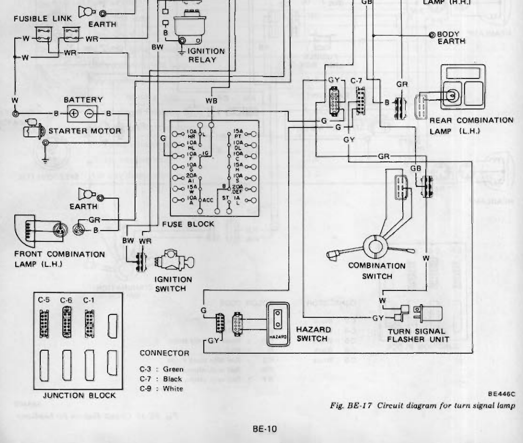 1977 Datsun 280z Wiring Diagram