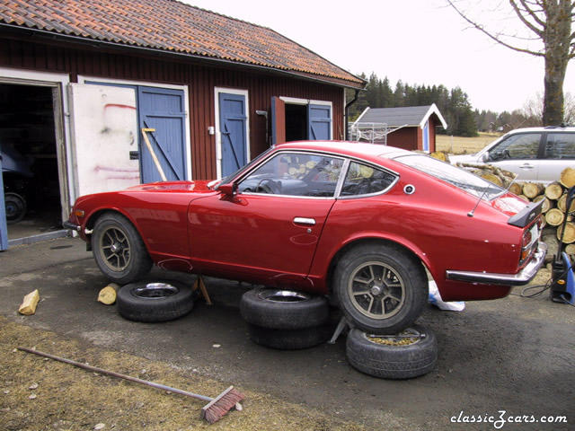 datsun240z wheel test