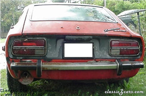 1971 240Z rear