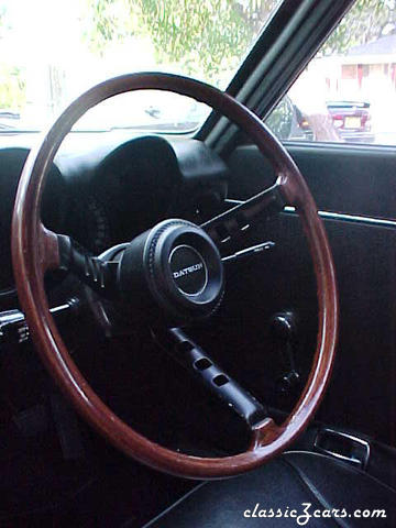 Original Mock-Timber 240z Steering Wheel