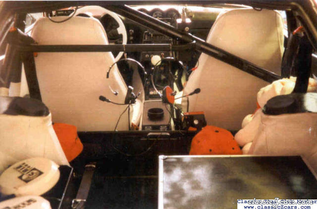 Angie's Rallye interior