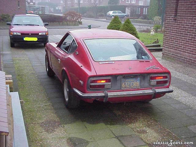 my 240Z for rebuilding