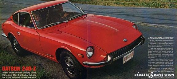 Red 240z Ad