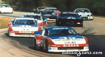 BSR GT-1 cars leading the pack