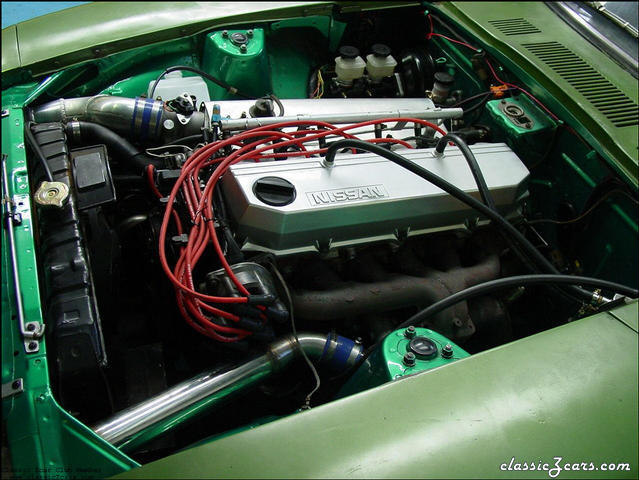 Eric's RB30DET 260Z engine bay