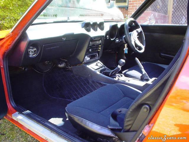 Interior of my 240Z (Momo gear)
