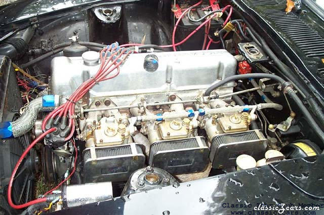 '73 240Z pre-mod Engine Bay