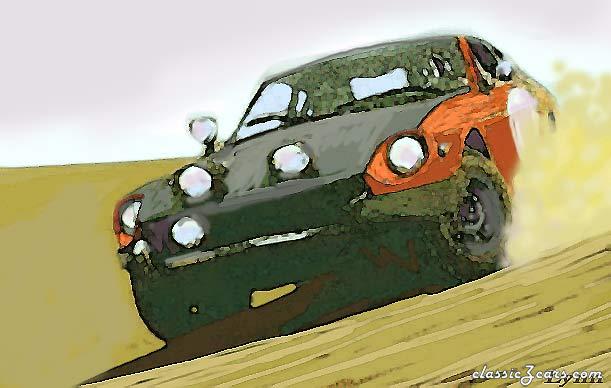 rally car