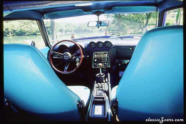blue interior
