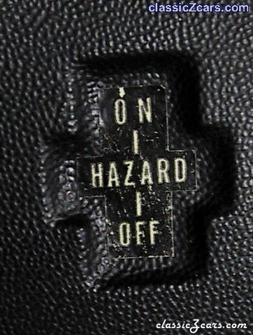 Hazard light label