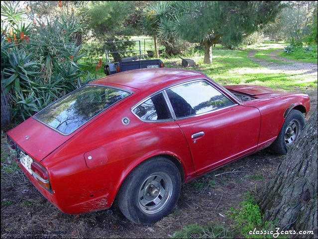 Red/Yellow 1973 240Z